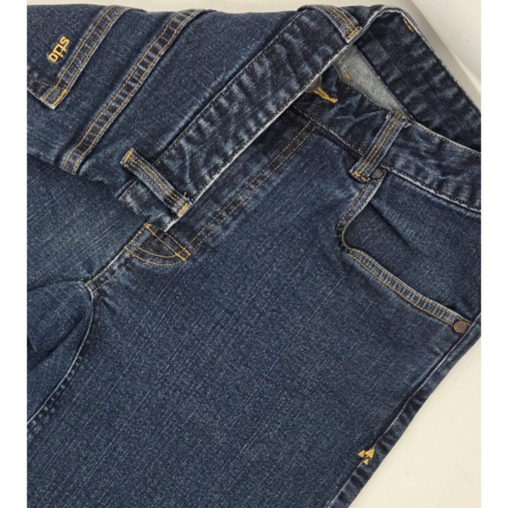 Stio Rivet Jeans Mens 34R x 32 Straight Leg Organic Cotton Stretch Denim